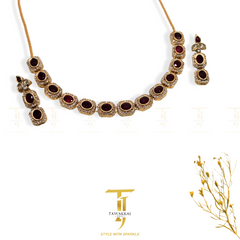 Brazilian Zircon Necklace - Tawakkal Jewellers