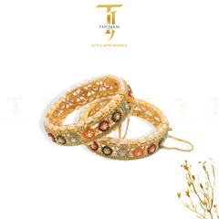 Nauratan Traditional Bangles (Openable) - Tawakkal Jewellers