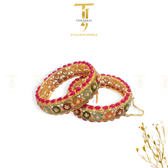 Nauratan Traditional Bangles (Openable) - Tawakkal Jewellers